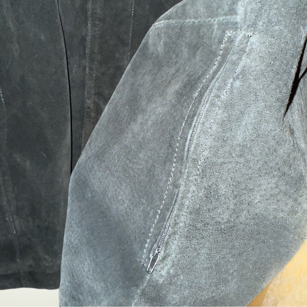 Billabong leather jacket • Men’s large - Picture 4 of 11